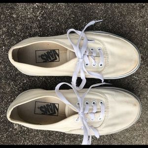Cream Vans